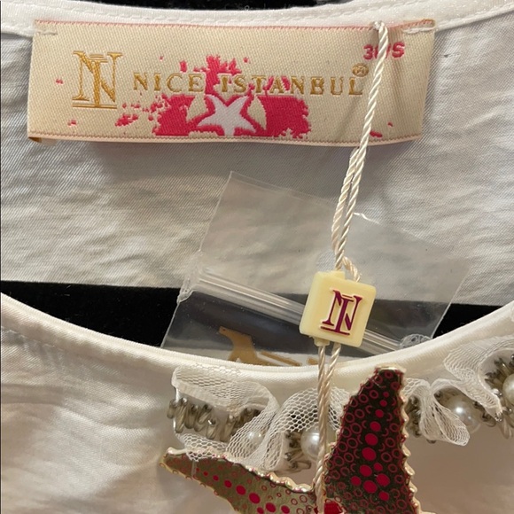 White satin and lace top - Picture 8 of 9